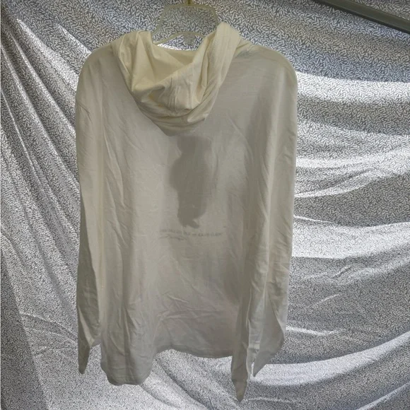 NWT Polo by Ralph Lauren XXL White Hoodie with Bear Design - Picture 3 of 3